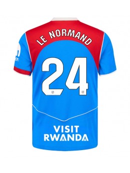 Billige Atletico Madrid Robin Le Normand #24 Tredjedrakt 2025-26 Kortermet